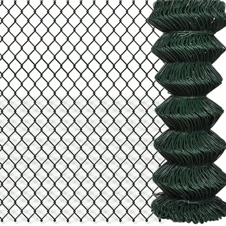 Factory sale high strength 6-foot-chain-link-fence/pvc chain link fence for kenya