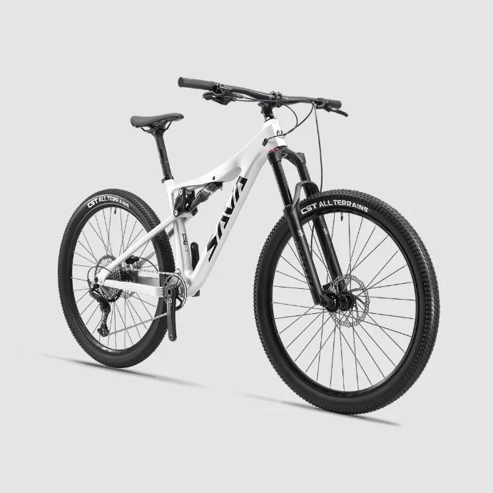 Factory Wholesale SAVA 12 Speed Full Suspension Carbon Fibre Mountain Bike Carbon MTB with Air Fork