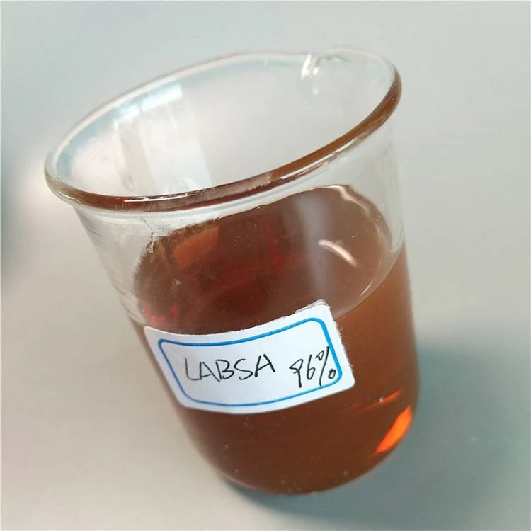 Supply Linear Alkyl Benzene Sulphonic Acid Shampoo LABSA 96% Price for Soap Detergent Chemical CAS 85536-14-7