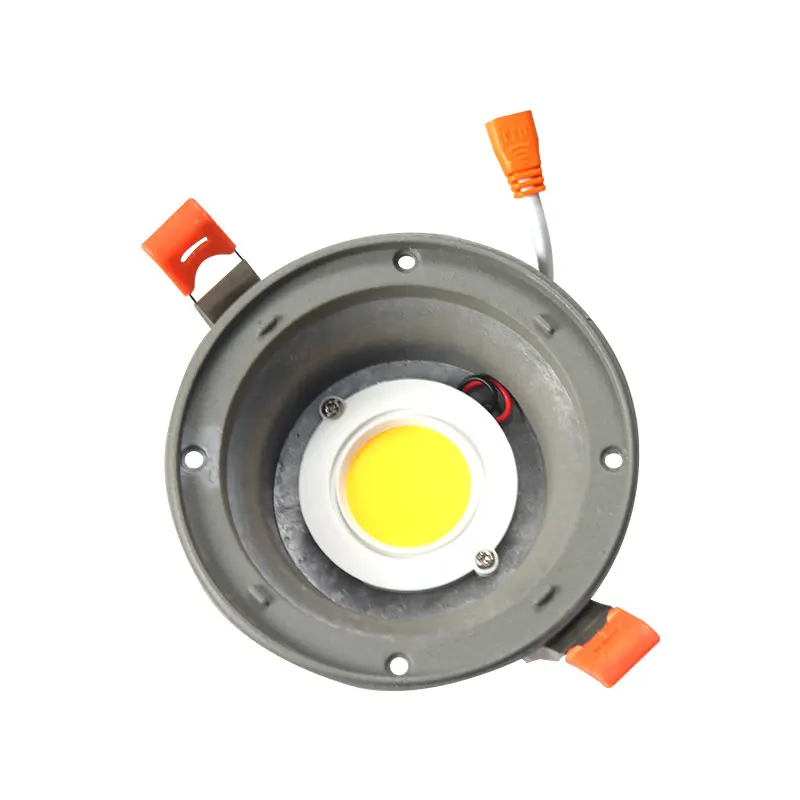 New Design 2021 Glass Lens Commercial Downlights IP40 7W LED COB Down Light