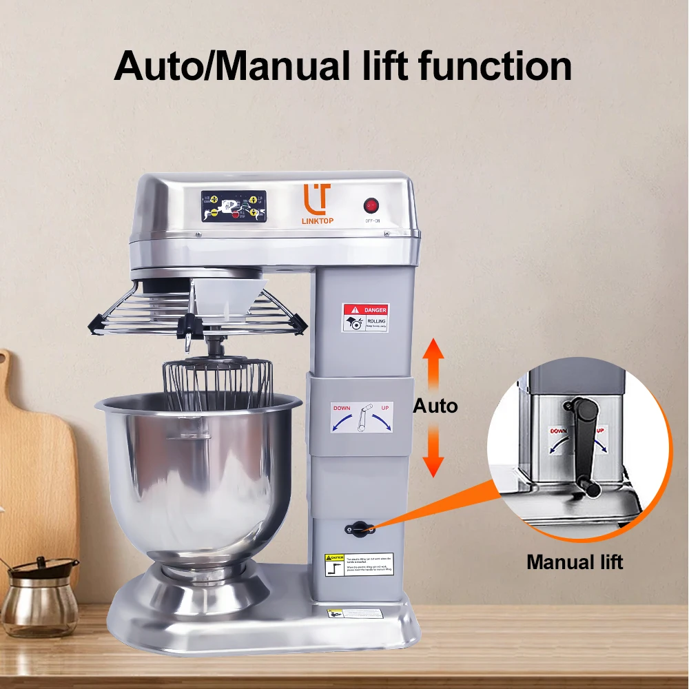 new type B20 commercial bread dough mixer machine