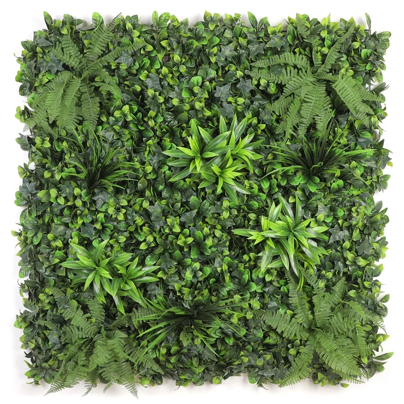 40x60cm 50x50cm Artificial Wholesale Hanging Plants Indoor green wall decorate wall plant