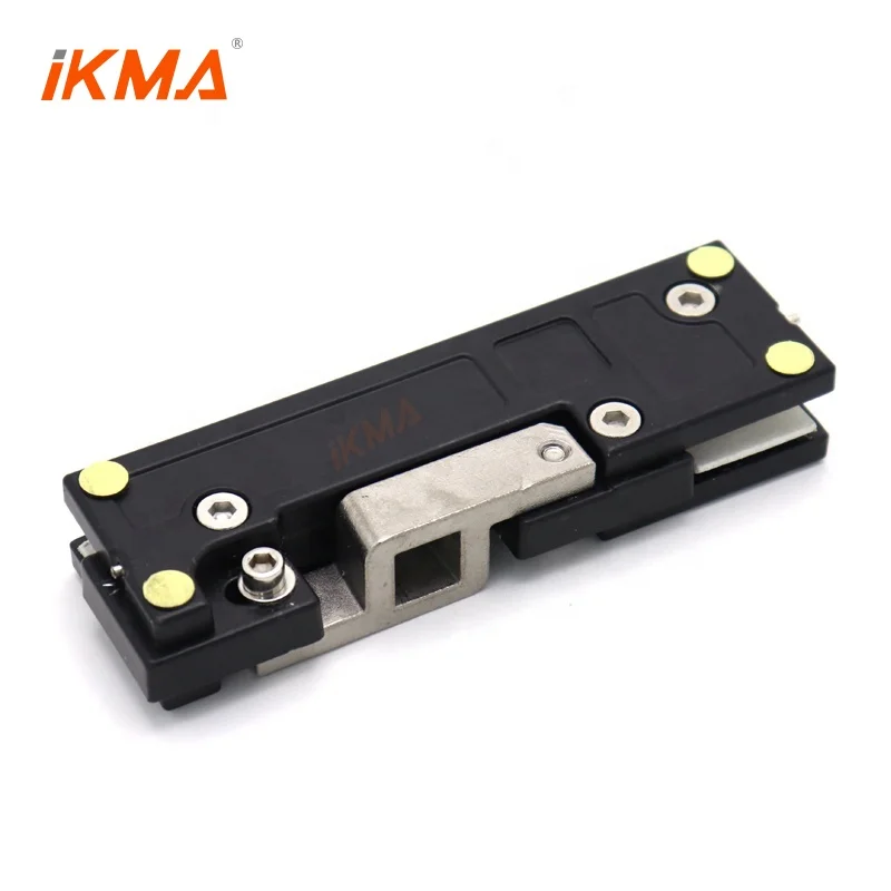 Bearing fixing floor spring frameless bottom patch fitting for shop office glass door