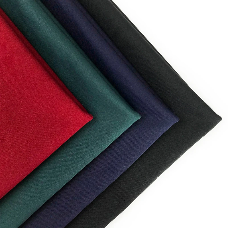 fashion fabric Indian zurich fabric solid P/D knitted 4 way stretch textiles fabrics