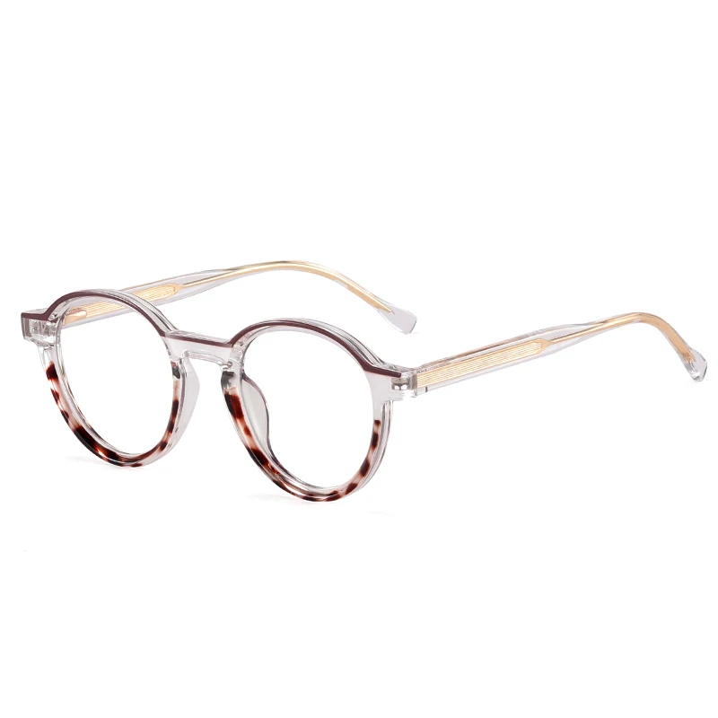 MS 97715 2024 New TR90 Cute Round Frame Glasses Anti-Blue Light Fashion Temperament Optical Glasses Optical Manufacturer