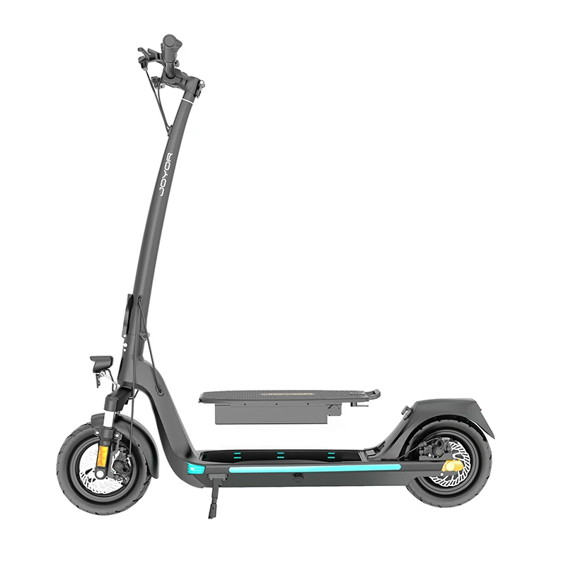 JOYOR C10 removable  battery electric scooter foldable for adult 48V10ah with side light