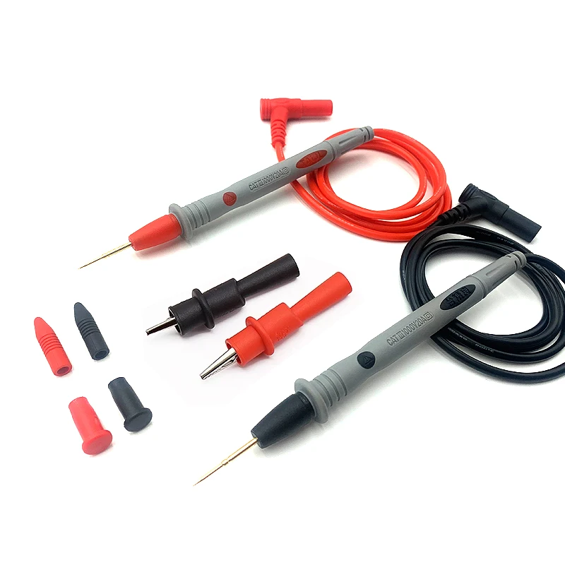 Multimeter Test Leads Universal Cable AC DC 1000V 20A 10A CAT III Measuring Probes Pen for Multi-Meter Tester Wire Tips