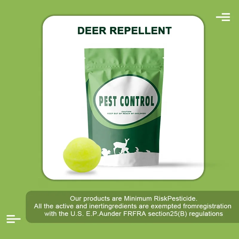 
Deer Repeller Powder Duster Pest Control, Auto Pest Repellent, Pest Control Gel 