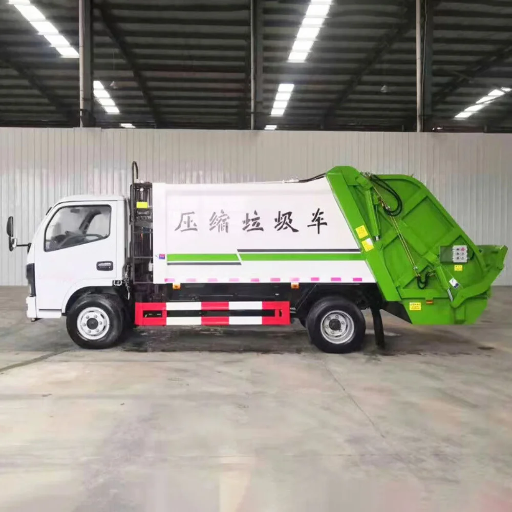 Fully Automatic Garbage Compression Truck Sweeper Trash Truck Waste Refuse Collection Compression Garbage Truck