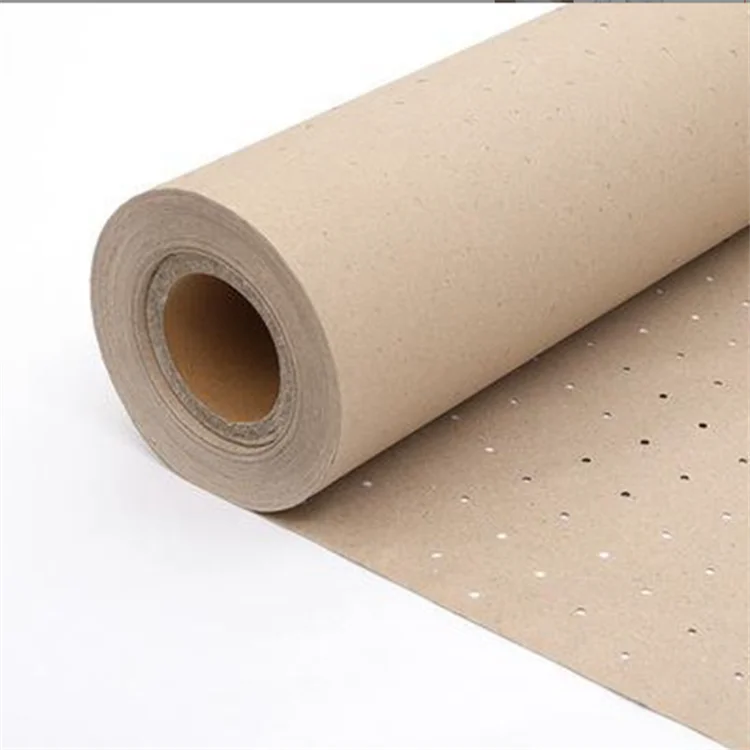 Factory made Superior 80g perforated paper underlay kraft paper Rolls