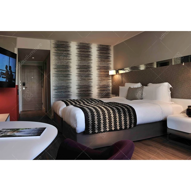 Contemporary  king size  bedroom set  and hotel lobby sofa  full bed bedroom set