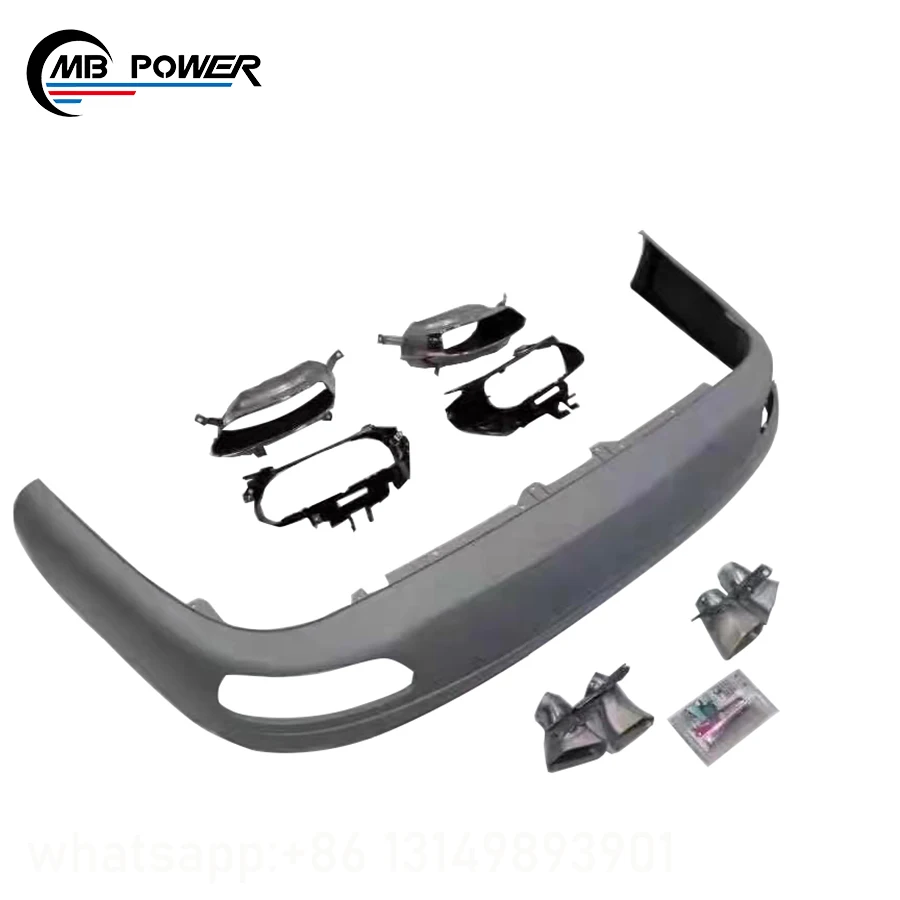 HIGH QUALITY ! A8 upgrade to RS8 2012-2014 year grille and rear diffuser exhaust tips A8 to RS8 style car parts