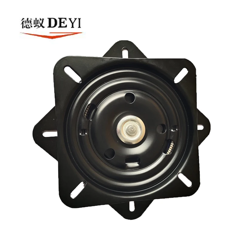Furniture hardware 6-inch reset rebound swivel chair turntable can be 90-180 degrees automatic return bar chair turntable