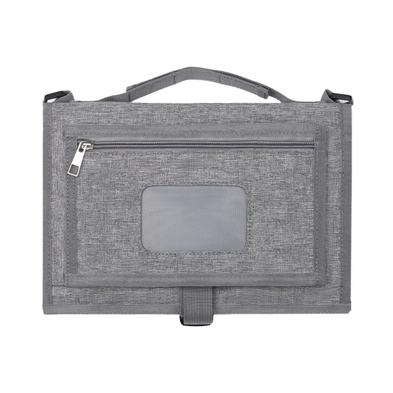 Spot portable waterproof diaper mat multi-function baby stroller bag a variety of hanging baby folding urine pad