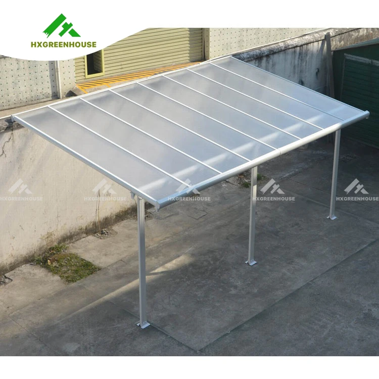 Rain Cover Balcony Shade Cover Waterproof Outdoor Rain Balcony Polycarbonate Window Roof Aluminum System Canopy Awning
