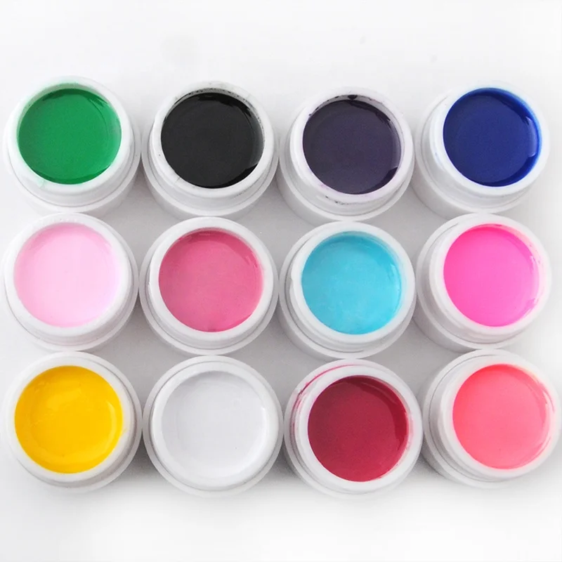 Nail Art Set Nail Builder Gel UV Lamp Gel Nail Polish Starter kits Manicure Tool kit Set