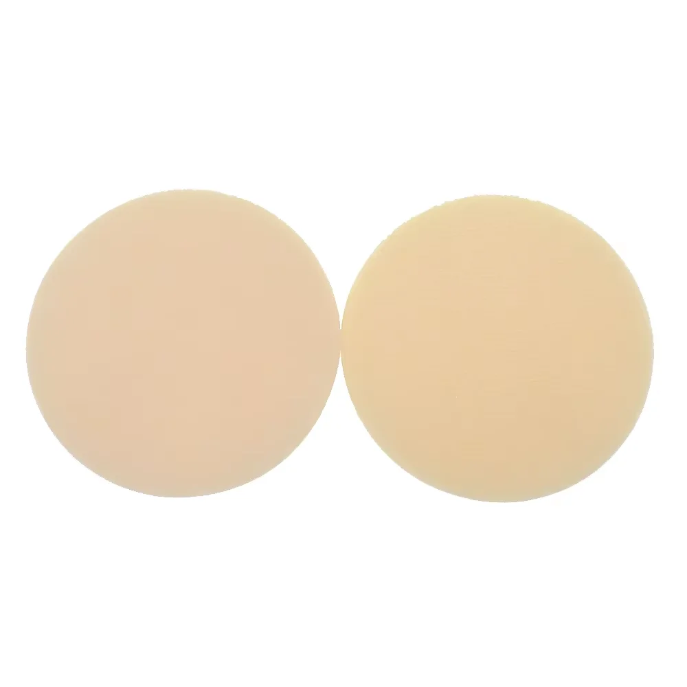 Wholesale 5 Inch 125MM Yellow Double Loop Soft Interface Pad Hook and Loop Sponge Cushion Backing Pad for Damping
