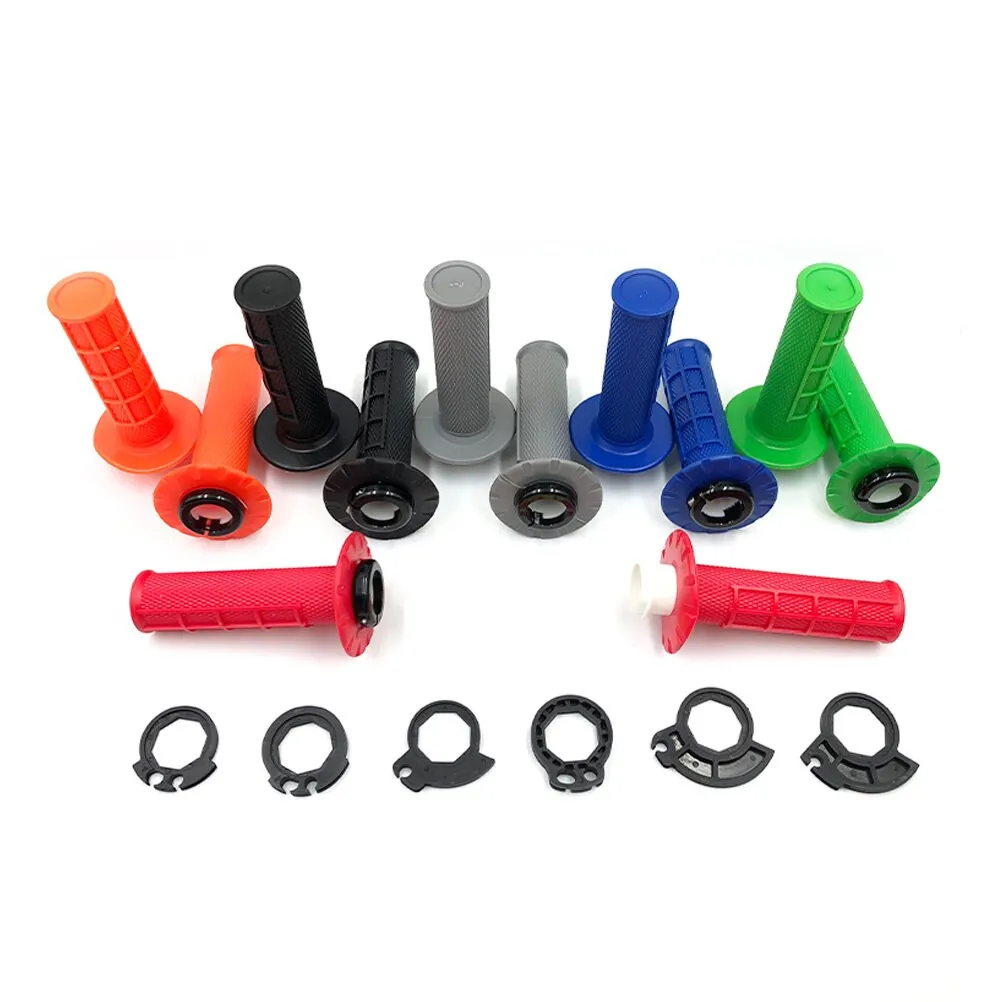 Off-road Motorcycle Universal Dirt Bike Motocross 22mm Handlebar Locking Mechanism Handle Grip Hand Grips motorcycle grip lock