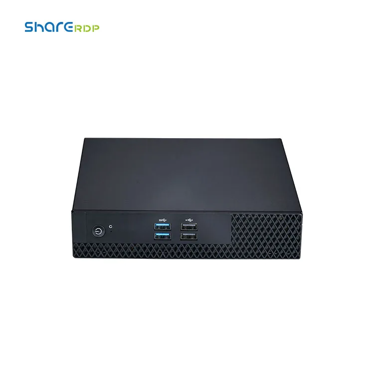 China Cheap Share Minipc Desktop RJ45 VGA HD Port Computer Set Desktop Computadora Mini PC For Office Home