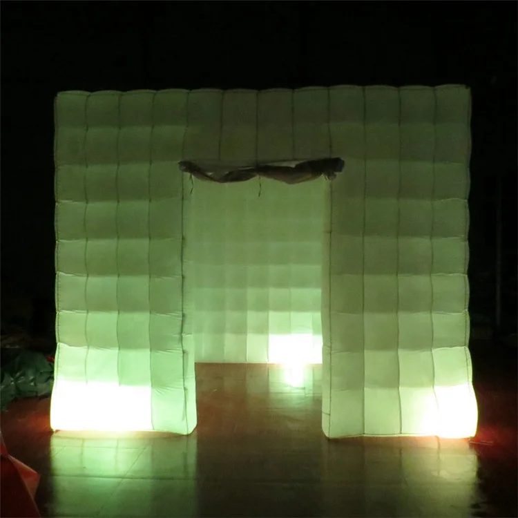 Inflatable Pop up Tent Blow Doll Female Model Building Advertising Inflatables with Led Light