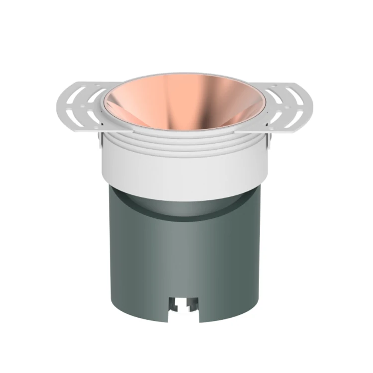 High quality 98RA Anti-glare Embedded LED COB spotlights 10-40w intelligent TRIAC  DALI 0-10V TUYA ZigBee dimmable spotlights
