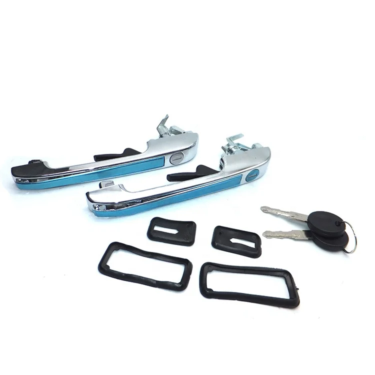 Auto Body Parts Door Handle Full Set With Keys 191837205A 191837206A 191839205 191839206 For VW Golf GTI Scirocco Caddy