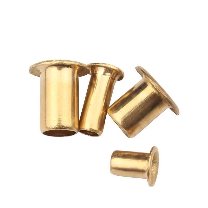 Metal Hollow Tubular Rivets Eyelets Grommets For Clothing Shoes