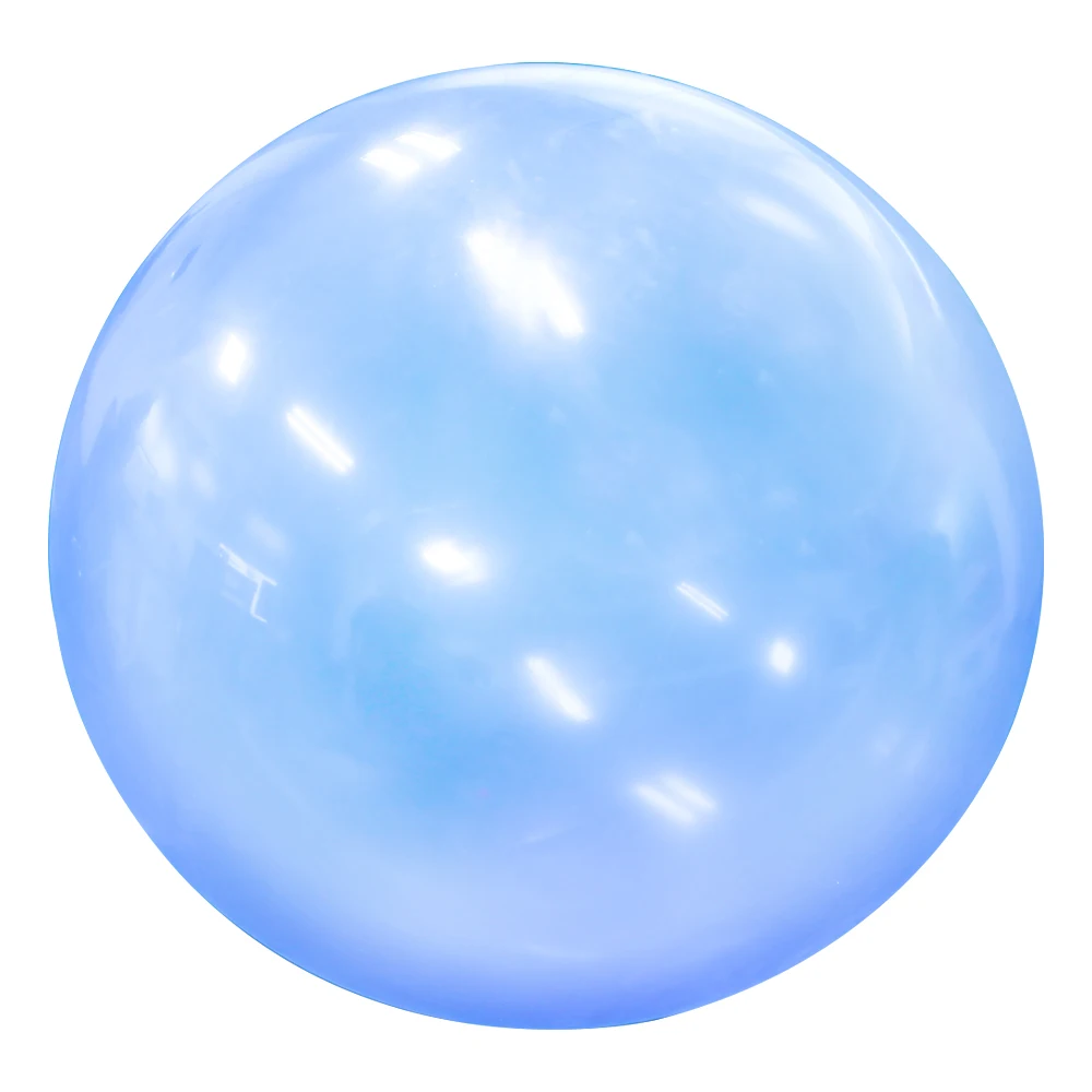 
Sisland Custom Package TPR 4 Color Big Bubble Beach Ball 