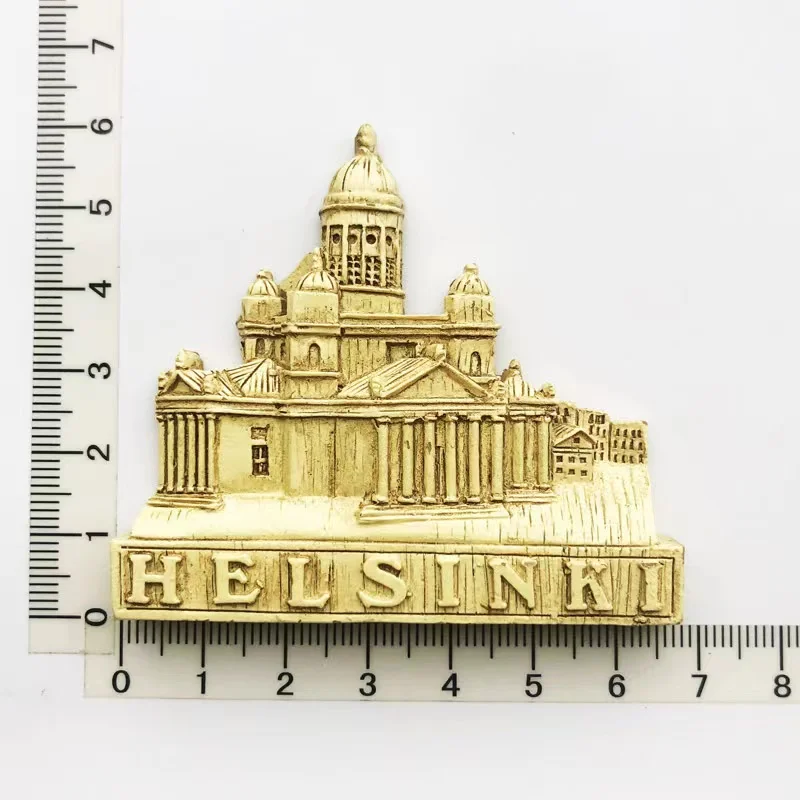Античная Смола 3D Finland Hulsinki магнит на холодильник туристический сувенир