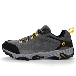 Mens Climbing Mountain Boots Outdoor Waterproof Anti-slip Shoes Trekking Mountaineer Shoes Men