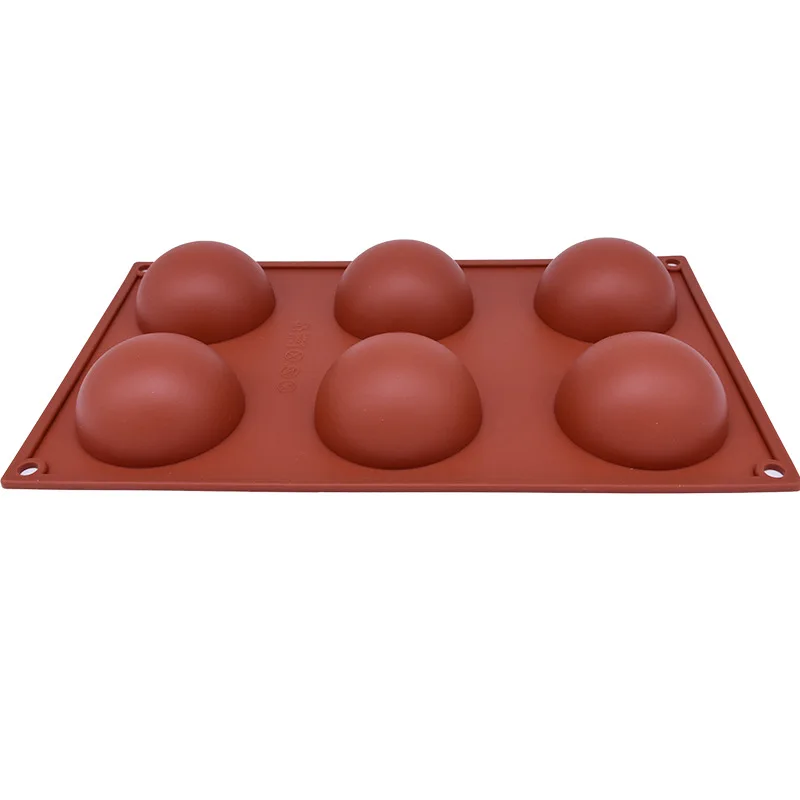 Amazon new design wholesale silicone cake mold baking round chocolate bomb