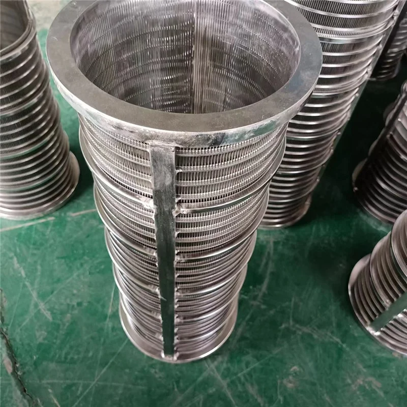 stainless steel Screw Press Separator manure dewatering filter wedge wire screens