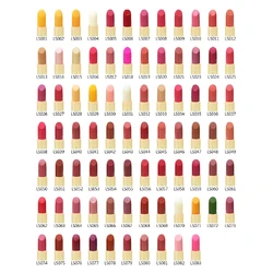 Private Label Pink Velvet Makeup Cosmetics Custom Color Satin Lipstick Made in Taiwan