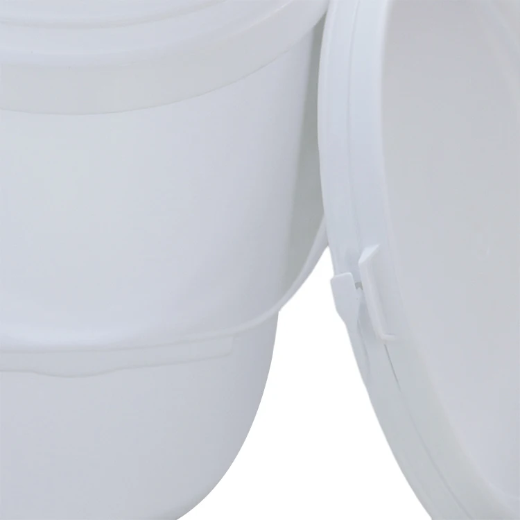 Custom 5 Gallon Empty Bucket PP 5L 10L 15L 20L Printed Paint Food Grade Oil Ice Cream Packaging Plastic Bucket