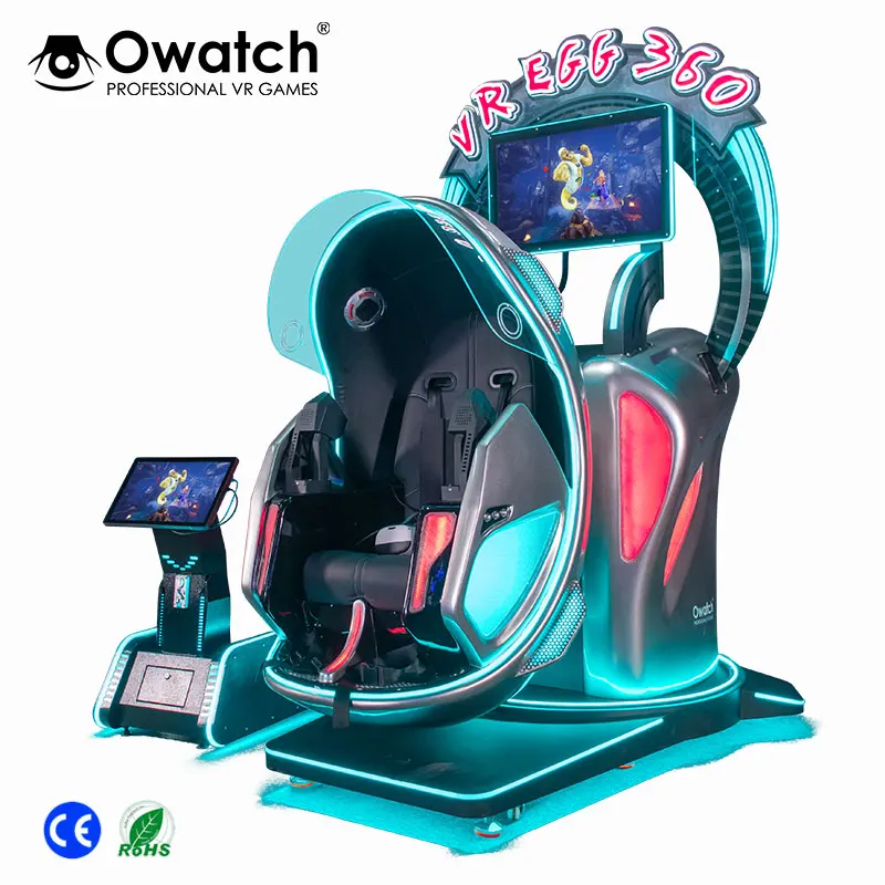 Hot Sale 9D VR Motion Chair 360 Virtual Reality Simulator Cockpit