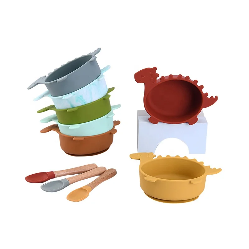 Wholesales Safe Food Grade Baby Feeding Handle Stainless Steel Dipping Spoon And Fork Set For Babies
