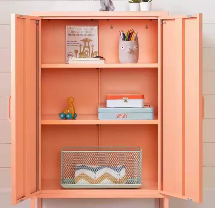 Living Room Furniture Modern White Buffet Sideboard Mini Corner Home Coffee Wine Bar Cabinet For Home Steel locker