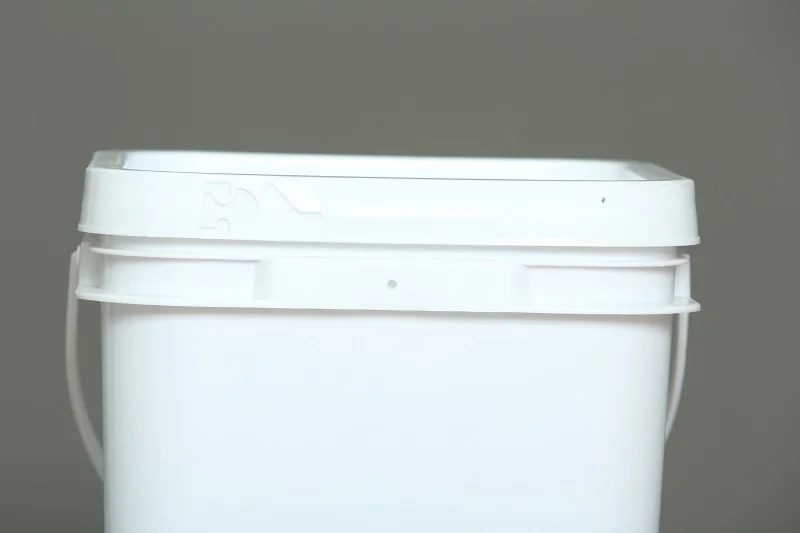 Square 1L Plastic Buckets 3L Plastic Pails 16L PP Barrels PE Drums 25L Packing Plastic Buckets with Lids 2 Pc Square Shape 1-30L