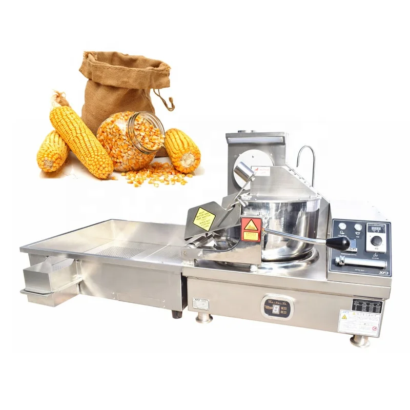 
GOLD MEDAL Stainless Steel Commercial Popcorn Machine Table Type Popper Electromagnetic Popcorn Machine 
