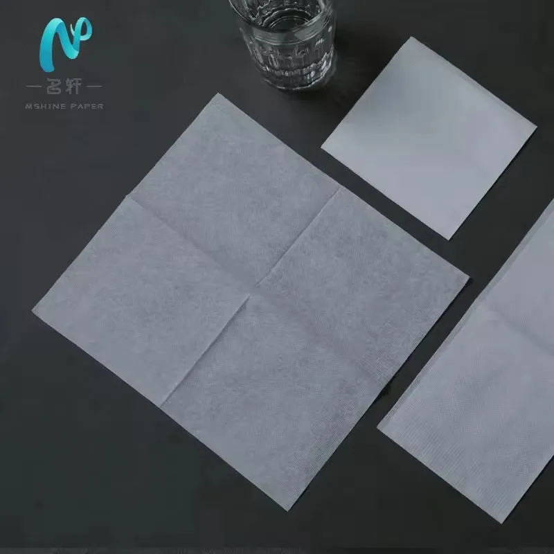 Hot Sale 100% Virgin Wood Pulp Paper Napkins Restaurant For Lunch 29*30cm 2*16gsm 100pcs/30bags