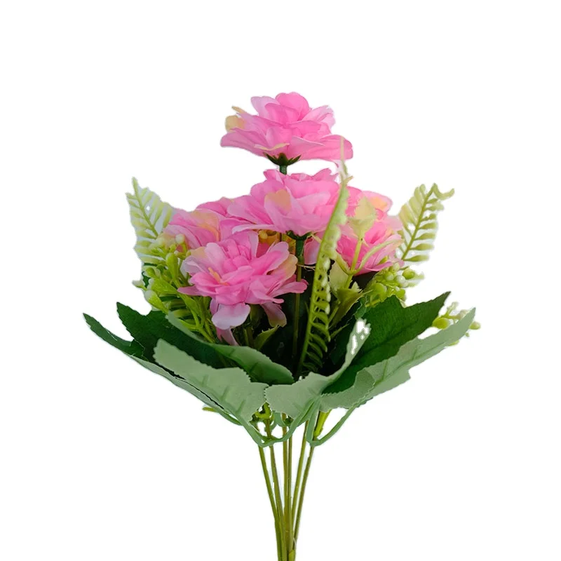 Lusiaflower high quality factory price Hibiscus rose bouquet, home wedding decoration