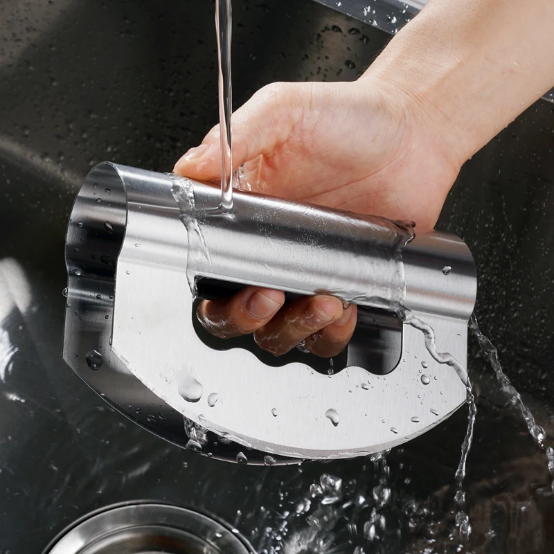 Stainless steel double-ended chopping salad chopper vegetable cheese cheese cutter vanilla knife