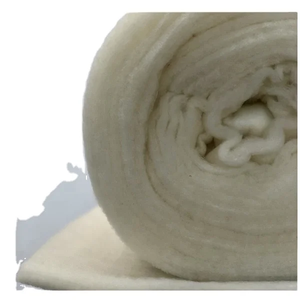 RWS Organic Sheep Wool Fiber Wadding For Quilting Batting Mattress