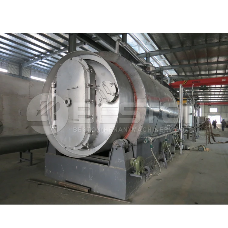 Beston Lab scale 10kg stainless steel pyrolysis reactor machine with condensing system