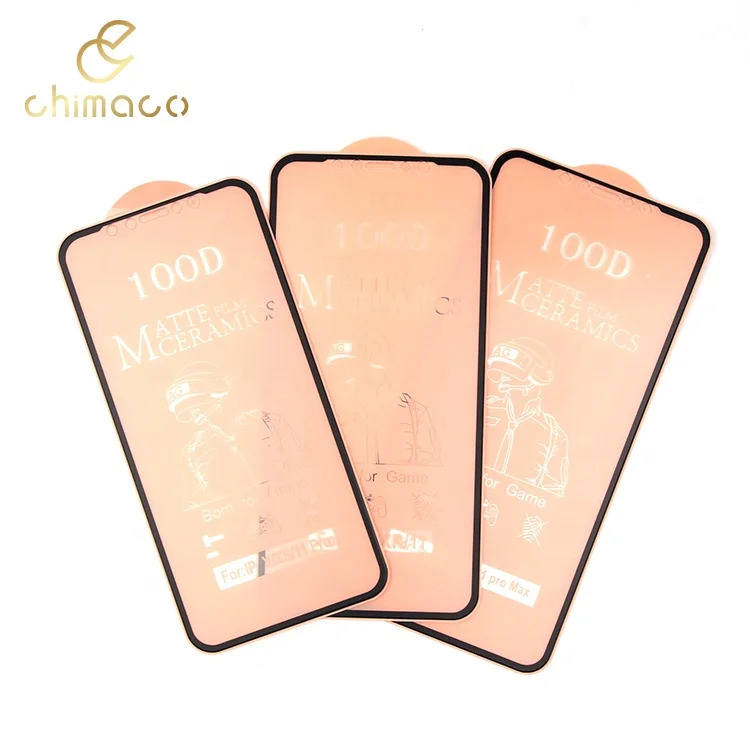Fingerprint Proof Smooth Touch Ceramics Film Screen Protector For iPhone 11 12 13 Pro MAX