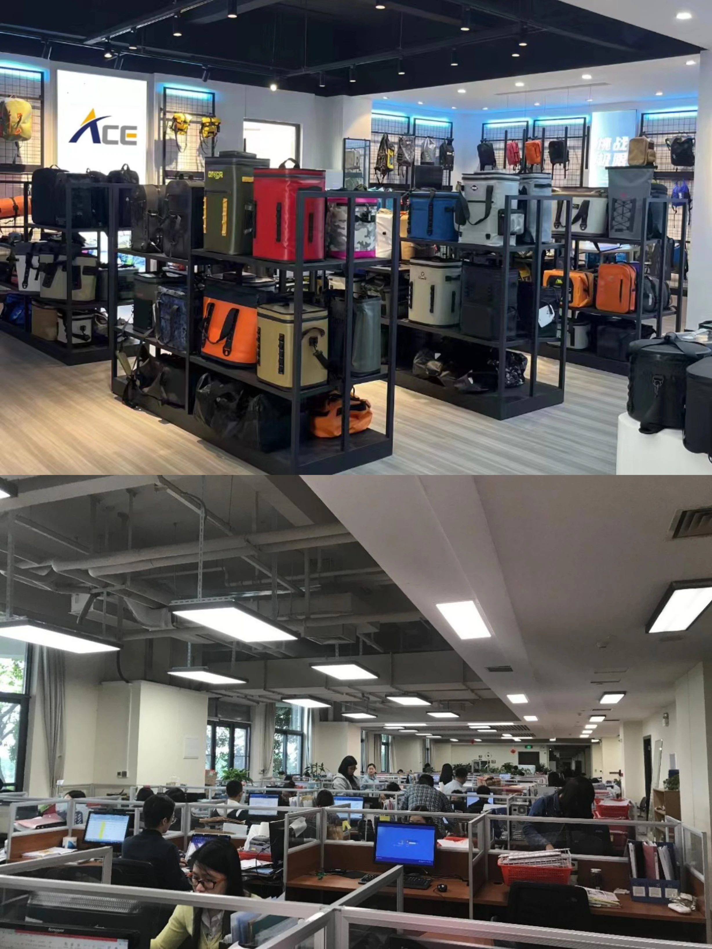 500D PVC Tarpaulin Dry and Wet Separation waterproof hiking backpack for Trekking  Mountaineering Waterproof Dry Bag  Backpack