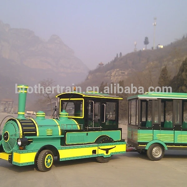 New Type Tourist Train Amusement Trackless Train