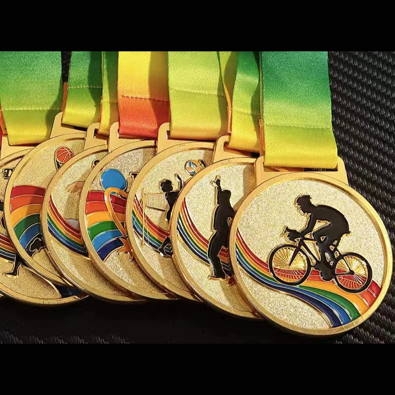 Custom Sport Award Blank Medals Souvenir Judo Gold Uae Jiu Jitsu Bjj Metal Medal