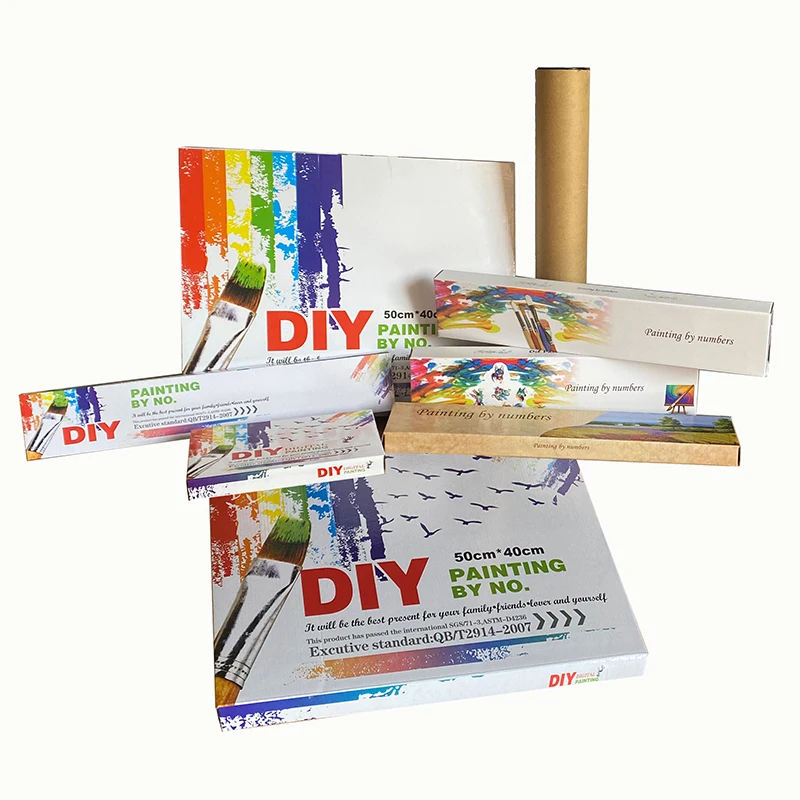 CHENISTORY Dropshipping DIY Paint By Number Home Decor Art On Canvas Painting By Numbers Adults And Kids Diamond Paintings