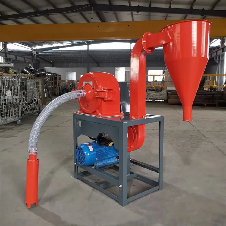 Farm use high efficiency small scale electric corn crushing machine